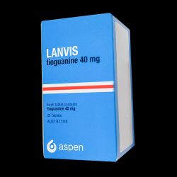 Ланвис (Тиогуанин) таблетки 40мг 25шт в Воткинске и области фото