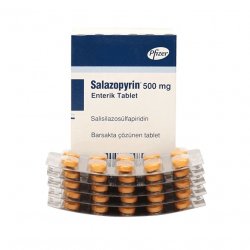 Салазопирин Pfizer табл. 500мг №50 в Воткинске и области фото