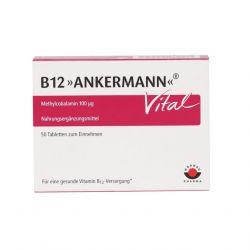 Витамин В12 Ankermann Vital (Метилкобаламин) табл. 100мкг 50шт. в Воткинске и области фото