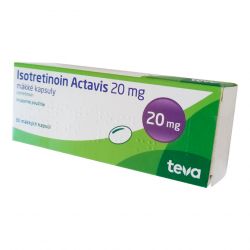 Изотретиноин Actavis (аналог Акненормин, Aknenormin) капс. 20мг 30шт в Воткинске и области фото